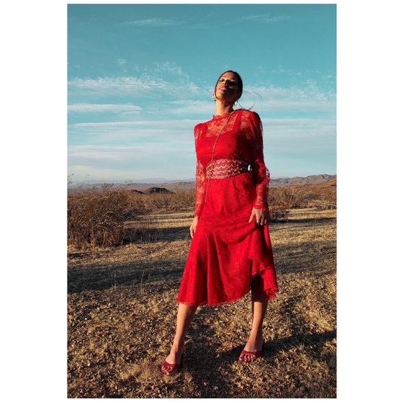 Vintage/ Handmade Dresses & Skirts - heart💔breaker dress sz 8/10